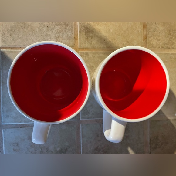 Rae Dunn Mr. & Mrs. Claus large mugs - Picture 2 of 4